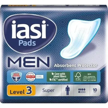 Inkontinenční vložka Pánské absorbční vložky pro muže Iasi n.3 - 10ks