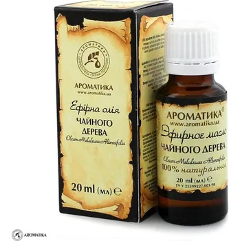 AROMATIKA Olej z čajovníku, 100% přírodní, Aromatika, 20 ml