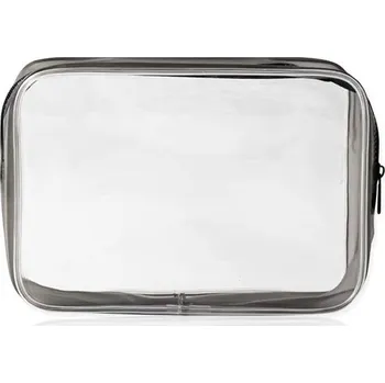 CHUANGOU Průhledná kosmetická taška Cestovní kosmetická taška Voděodolná PVC toaletní taška na