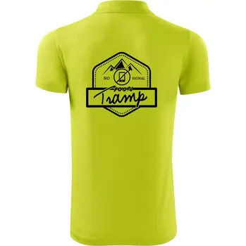 Pánská košile Tramp No Signal - Polokošile Victory sportovní (dresovina) - L ( Limetková )