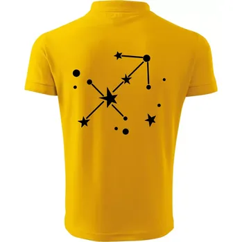 Pánská košile Souhvězdí - Sagittarius - Střelec - Polokošile pánská Pique Polo 203 - 3XL ( Žlutá )