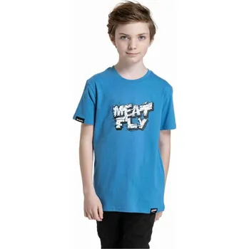 Chlapecké tričko Dětské tričko Meatfly Rock 2025 Blue 134