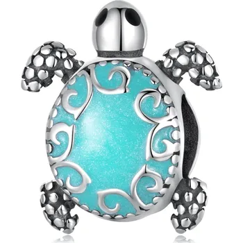 Přívěsek Endy-shop Stříbrný přívěsek korálek želva
