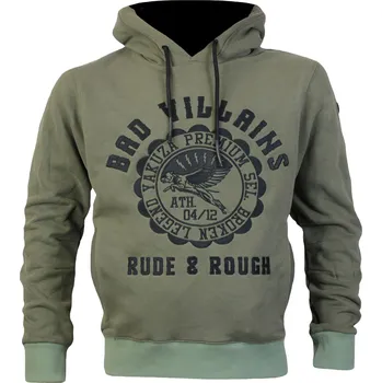 Pánská mikina Pánská mikina Yakuza Premium 3626 olive velikost: 4XL