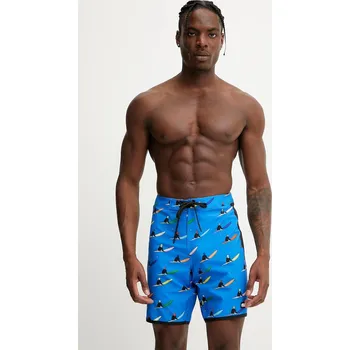 Pánské kraťasy Plavkové šortky Picture Simon Bailly modrá barva, MBS0081 55X, vel. M