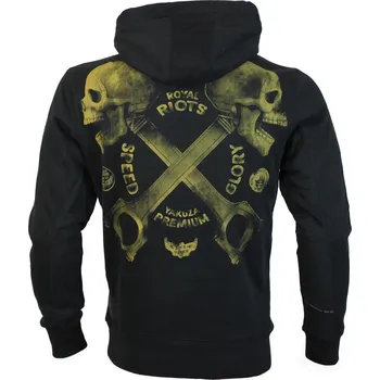 Pánská mikina Pánská mikina Yakuza Premium s kapucí 3723 black velikost: 5XL
