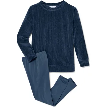 Dámské pyžamo 672610 - Tchibo - Pyžamo s legínami - pro ženy - vel. M 40/42 - barva: modrá