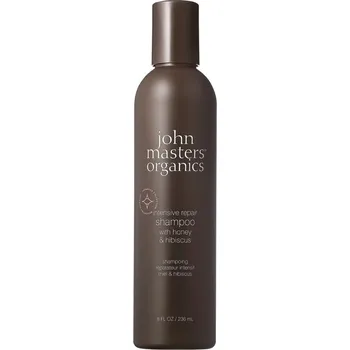 Šampon JOHN MASTERS ORGANICS Obnovující šampon s medem a ibiškem pro poškozené vlasy 236 ml