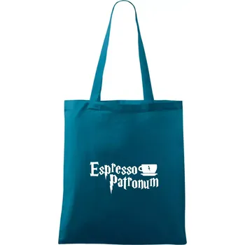 Harry - Espresso Patronum - Taška bavlněná - 42 x 38 cm ( Petrolejová )