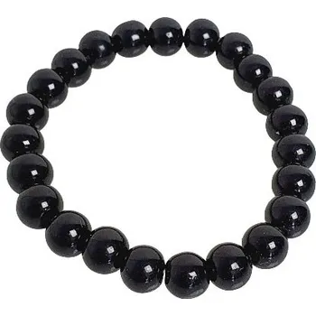 Náramek Perličkový náramek - černá