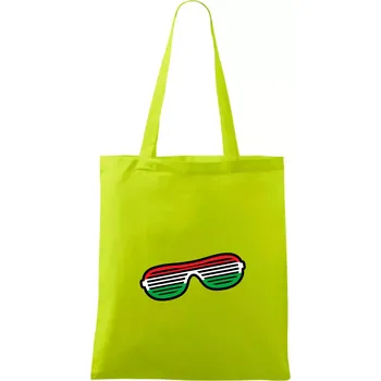 Italie brýle - Taška bavlněná - 42 x 38 cm ( Limetková )