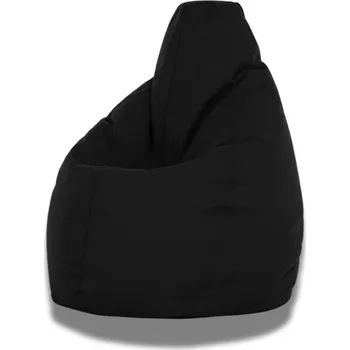 Sedací pytel AAA matrace Sedací vak HRUŠKA Černá