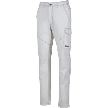 montérky Pracovní kalhoty Payper WORKER STRETCH SUMMER Barva: Bílá, Velikost: 2XL