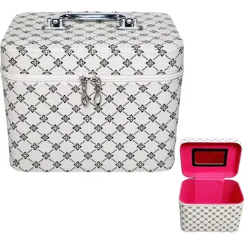 Kosmetický kufr Kosmetický kufřík vzor krémová