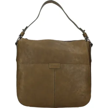 Kabelka Dámská kožená kabelka Gianní Conti Luka - zelená