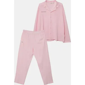 Dámské pyžamo Bavlněné pyžamo Pangaia 10002462. růžová 30X, vel. XS