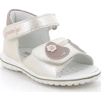 Dívčí sandály Dětské kožené sandály Primigi béžová barva, PSW 78645 7864511 01X, EUR 18