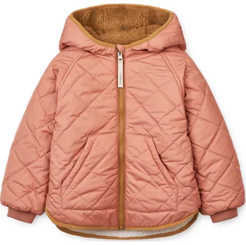 LIEWOOD Oboustraná bunda Jackson Reversible - Tuscany rose mix Velikost: 116