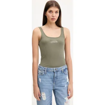Top Guess Jeans W5YP35.KA0H1 zelená 97X, vel. S