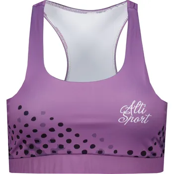 Podprsenka Dámská funkční sportovní podprsenka premium ALTISPORT VOJ/ALW109POD01 FIALOVÁ XL