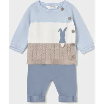 Kojenecká souprava Mayoral pletený svetr a kalhoty 2569 - 024 Velikost: 70 Ecofriends