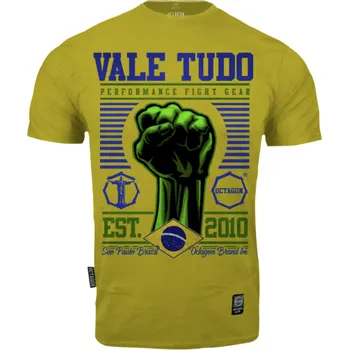 Pánské tričko PÁNSKÉ TRIKO OCTAGON Vale Tudo yellow velikost: XXL