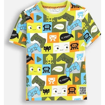 Chlapecké tričko Tričko Coccodrillo více barev, s potiskem, GAMER BOY KIDS WC5143202GBK vícebarevná MLC, vel. 104
