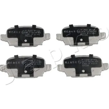 Brzdová destička Sada brzdových destiček, kotoučová brzda JAPKO 510402