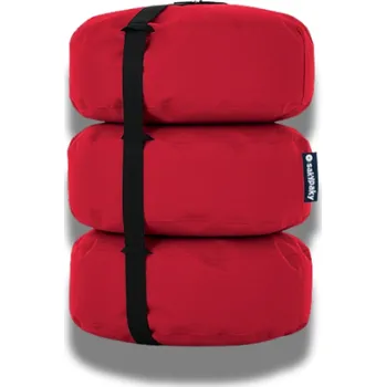 Sedací pytel AAA matrace Sedací vak TRIBURET Červená