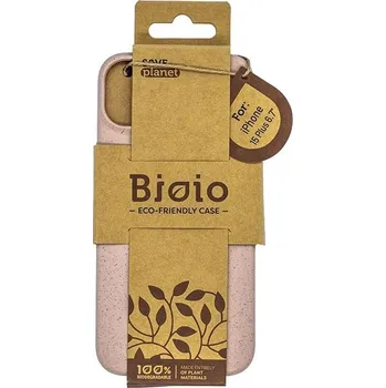 Pouzdro na mobilní telefon Forever Bioio pro Apple iPhone 15 Plus růžový