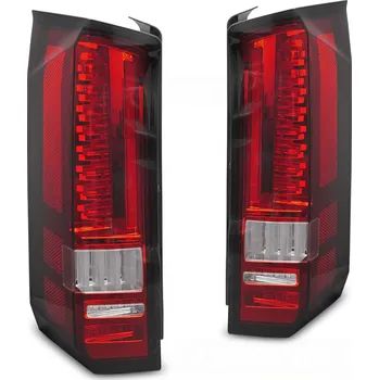 Zadní světlomet TUNING-TEC Zadní světla VW CRAFTER 17- červená/bílá LED SEQ