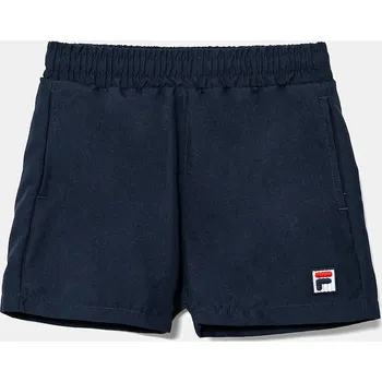Pánské kraťasy Dětské plavkové šortky Fila LAHNTAL tmavomodrá barva, FAK0418 59X, vel. 122-128