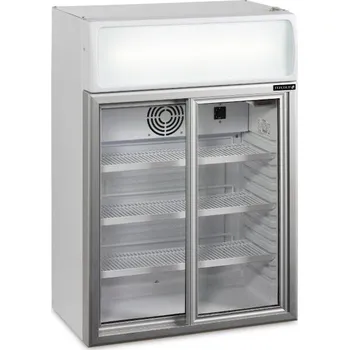Chlazení TEFCOLD FSC 100 Stolní chladicí skříň prosklené dveře + prodloužená záruka