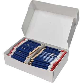 Longridge Wooden dřevěné tužky s gumou, 288ks