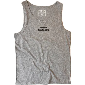 Pánské tílko Pánské tílko Legal Life Broken Bastard Grey velikost: 3XL