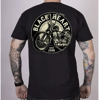 Motorkářské Triko BLACK HEART CHOPPER KING velikost: M