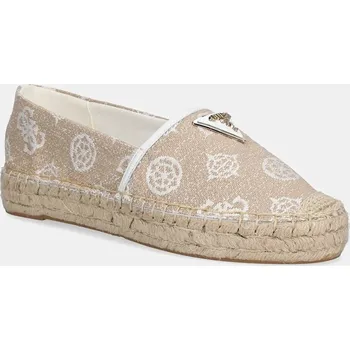 Dámské polobotky Espadrilky Guess JOLANDON FLJDNN.FAL14.NATWH béžová 80X, EUR 41