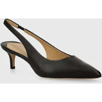 Dámské lodičky Kožené lodičky Lauren Ralph Lauren Lolah černá barva, 802927937001 802927937001.001 99X, EUR 40