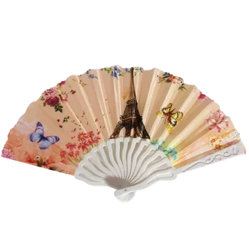 Karnevalový kostým Látkový vějíř s motivem Eiffelova věž - č.3