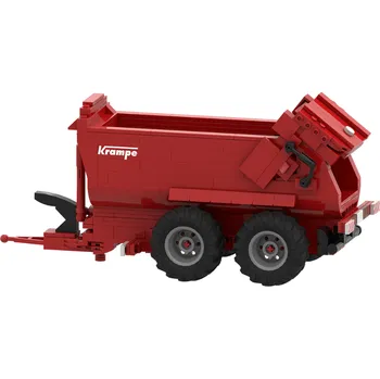 ostatní stavebnice Stavebnice přívěsu | Krampe Halfpipe | 411 dílků | Brixies Plus