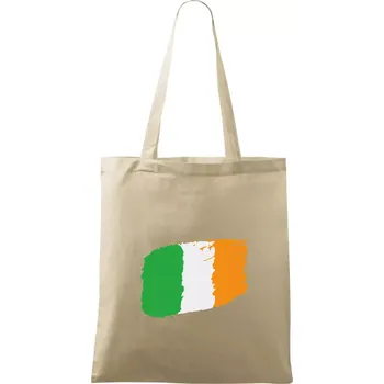 Irská vlajka - Taška bavlněná - 42 x 38 cm ( Naturální )