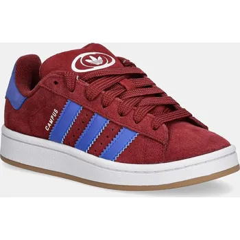 Dámská obuv Dětské semišové tenisky adidas Originals CAMPUS 00s JP7978 burgundské 93X, EUR 36 2/3