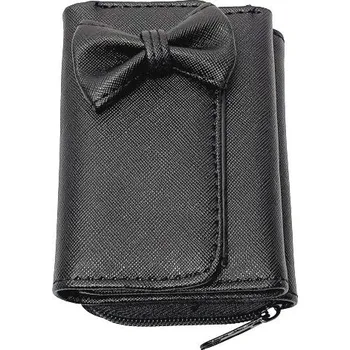 Peněženka Dámská peněženka mašle - černá