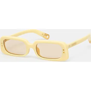 Sluneční brýle Sluneční brýle Jacquemus AZZURO béžová barva, JAC47C3SUN 12X, vel. ONE SIZE