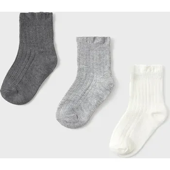 Dětské ponožky Mayoral 10011.4D.Baby.9BYA šedá 90X, vel. 18