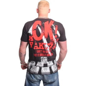 Pánské tričko Pánské triko Yakuza OK! V02 24071 black velikost: 4XL