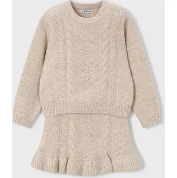 Dětská souprava Mayoral 4934.6H.Mini.9BYA béžová 12X, vel. 134