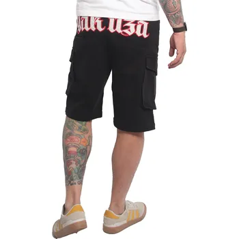 Pánské Yakuza Kraťasy Black Tar Cargo 25049 black velikost: 34