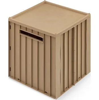 Úložný box Úložný box Liewood Elijah Storage Box w. Lid LW15018.9BYA béžová 80X, vel. ONE SIZE