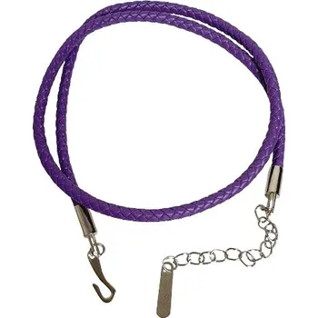 Opasek Dámský koženkový opasek - fialová